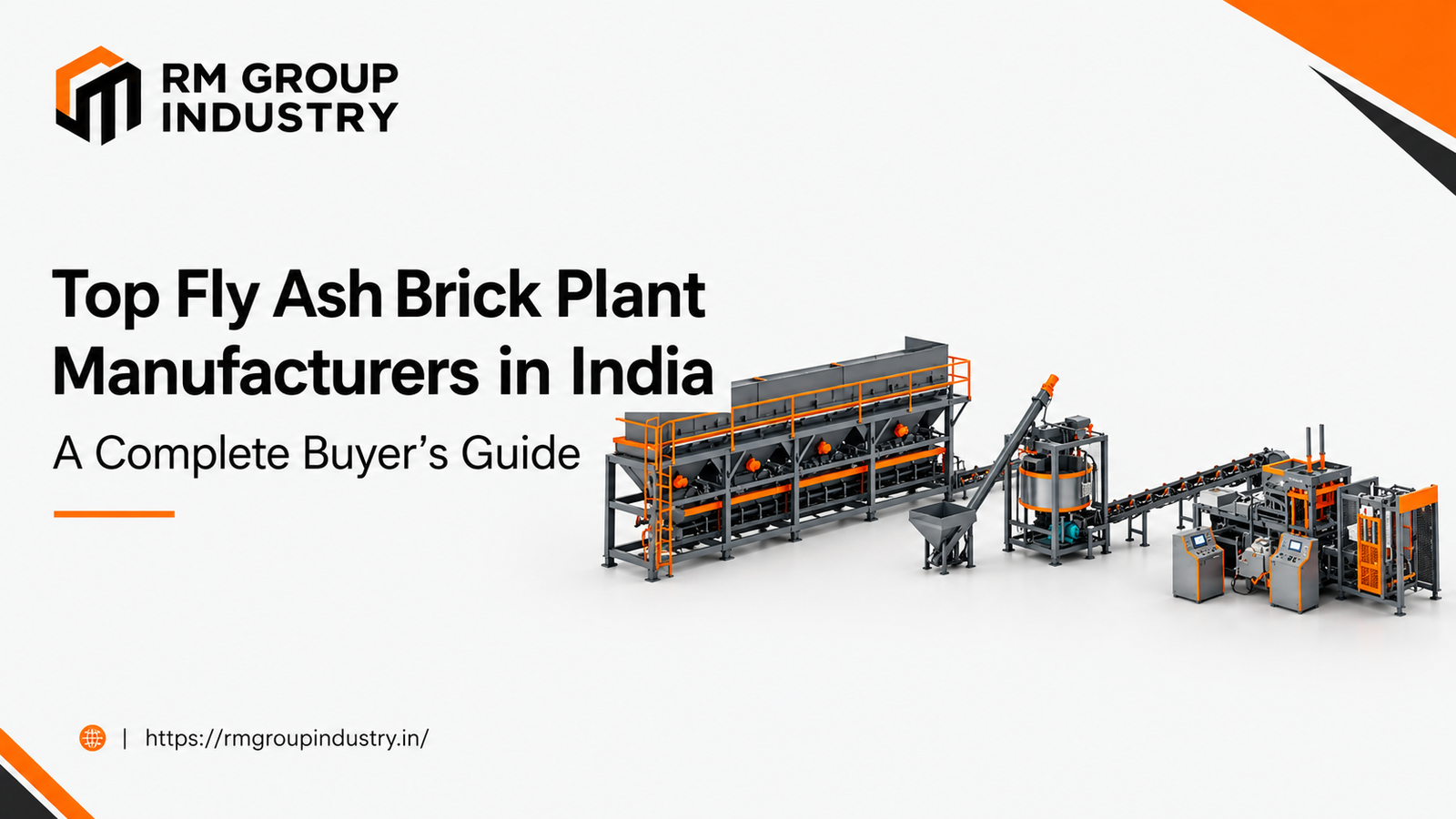 Fly Ash Brick Plant by RM Group Industry in Greater Noida